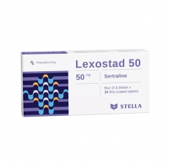 Thuốc chống trầm cảm Lexostad 50mg