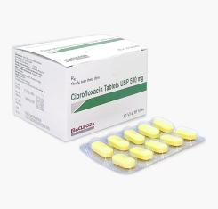 Thuốc Ciprofloxacin® Tablets USP 500mg |【Hộp 100 viên】