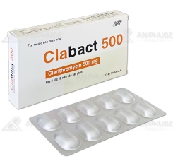 Thuốc Clabact® 500mg | Clarithromycin