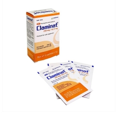 Thuốc Claminat 250mg gói (amoxicillin/clavulanat)