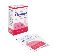 Thuốc Claminat 500mg gói (amoxicillin/clavulanat) 