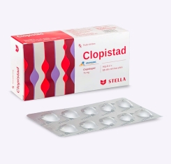 Thuốc Clopistad® 75mg | Clopidogrel |【Hộp 30 viên】
