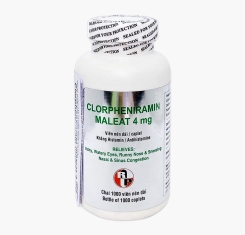 Thuốc Clorpheniramin® 4mg Robinson | Viên nén dài
