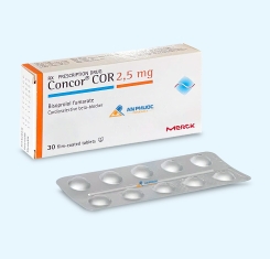 Thuốc Concor® 2.5mg | Bisoprolol Fumarate |【Hộp 30 viên】
