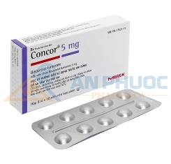 Thuốc Concor™ 5mg (bisoprolol fumarate)