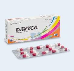 Thuốc Davyca® 75mg | Pregabalin |【Hộp 28 viên】