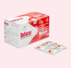 Thuốc Defaran® | Paracetamol Cafein |【Hộp 100 Viên】