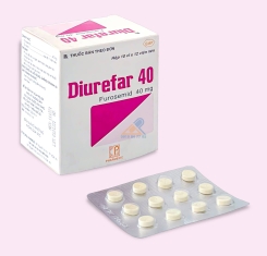 Thuốc Diurefar® 40mg | Furosemide |【Hộp 120 viên】