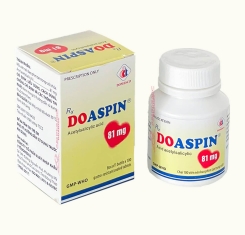 Thuốc Doaspin® 81mg | Acid acetylsalicylic |【Lọ 100 viên】