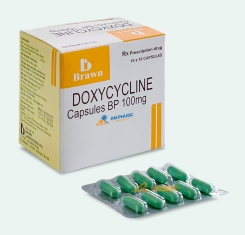 Thuốc Doxycycline® 100mg | Brawn |【Hộp 100 viên】