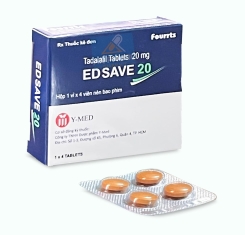 Thuốc Edsave® 20mg | Tadalafil |【Hộp 4 viên】