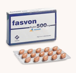 Thuốc Fasvon® 500mg | Rutin |【Hộp 30 viên】