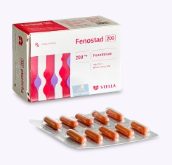Thuốc Fenostad® 200mg | Fenofibrate |【Hộp 30 viên】