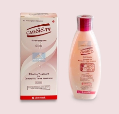 Thuốc Gội Trị Gàu Candid®-TV |【Lọ 60 ml】