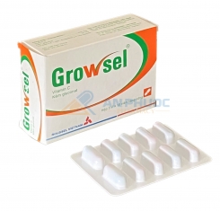 Thuốc Growsel™ | Vitamin C - Kẽm gluconat
