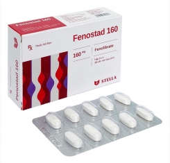 Thuốc hạ lipid máu Fenostad 160mg 