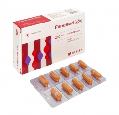 Thuốc hạ lipid máu Fenostad 200mg 