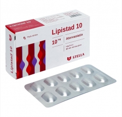 Thuốc hạ lipid máu lipistad 10mg