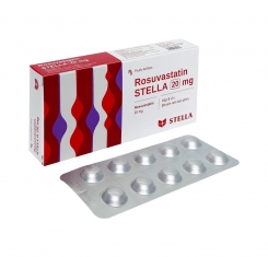 Thuốc hạ lipid máu Rosuvastatin Stella 20mg 