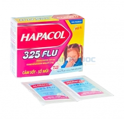 Thuốc Hapacol 325 Flu™ | Hộp 24 gói x 1.5g