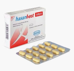 Thuốc Hasanbest® 500/5 |【Hộp 30 viên】