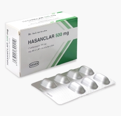 Thuốc Hasanclar® 500mg【Hộp/28 viên】| Clarithromycin