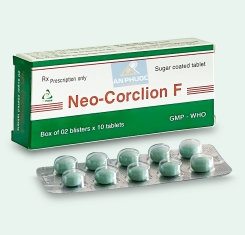 Thuốc Ho Neo - Corclion F® |【Hộp 20 viên】