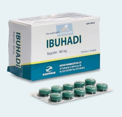Thuốc Ibuhadi® 400mg | Ibuprofen |【Hộp 100 viên】