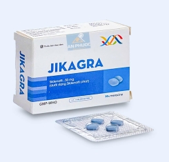 Thuốc Jikagra® 50mg | Sildenafil |【Hộp 4 viên】