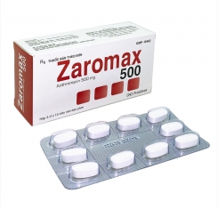 Thuốc kháng sinh Zaromax 500mg