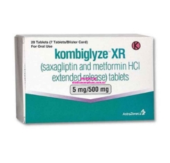 Thuốc Kombiglyze Xr 5mg/500mg (Saxagliptin)