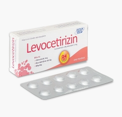 Thuốc Levocetirizin DHG® 5mg |【Hộp 30 viên】