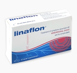 Thuốc Linaflon®【 Hộp 10 viên】| Viên đặt trĩ