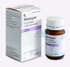Thuốc Madopar® 250mg | Levodopa + Benserazide |【Hộp 1 lọ x 30 viên】