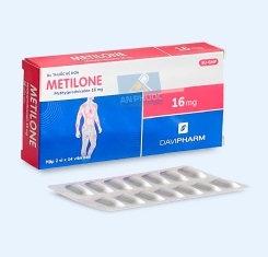 Thuốc Metilone® 16mg | Methylprednisolon |【Hộp 28 viên】