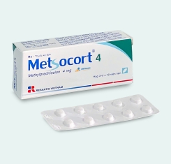 Thuốc Metsocort® 4mg | Methylprednisolone |【Hộp 30 viên】