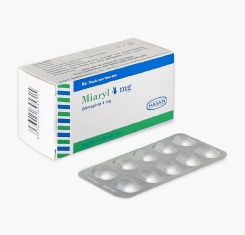 Thuốc Miaryl® 4mg | Glimepiride |【Hộp 100 viên】