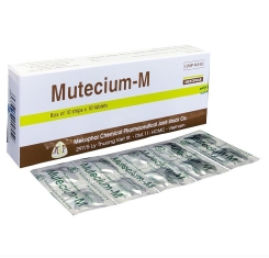 Thuốc Mutecium-M 10mg (Domperidone)  