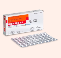 Thuốc Nebicard-2.5® | Nebivolol |【Hộp 50 viên】