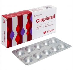 Thuốc ngăn kết tập tiểu cầu Clopistad 75mg