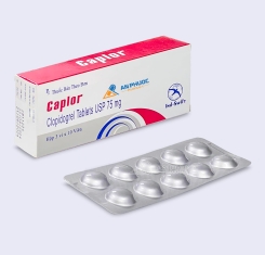 Thuốc ngừa huyết khối caplor 75mg