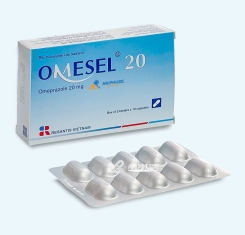 Thuốc Omesel® 20mg | Omeprazole |【Hộp 30 viên】