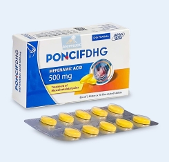 Thuốc PoncifDHG® | Acid Mefenamic |【Hộp 30 viên】