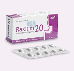 Thuốc Raxium®  20mg | Rabeprazole |【Hộp 30 viên】