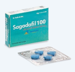 Thuốc Sagadafil® 100mg | Sildenafil |【Hộp 4 viên】