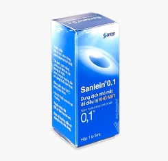 Thuốc Sanlein® 0.1% | 【Lọ 5ml】| Natri Hyaluronate Tinh Khiết