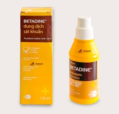Thuốc Sát Khuẩn Betadine® 10% | Povidone Iodine |【Chai 125ml】