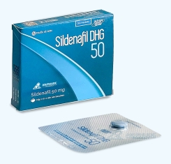 Thuốc Sildenafil DHG® 50mg |【Hộp 1 viên】 