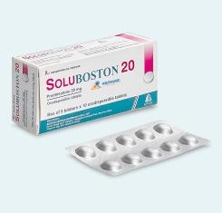 Thuốc Soluboston® 20mg | Prednisolone |【Hộp 50 viên】