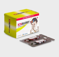 Thuốc SosAllergy Syrup® 0.5mg/ml | Desloratadine